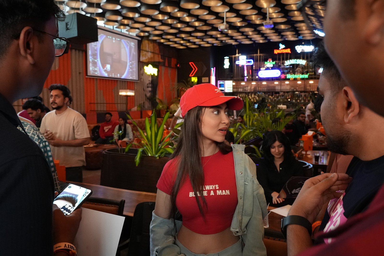 Creator lounge conversation